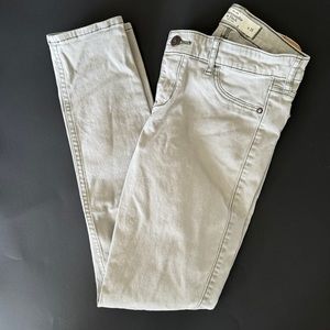 Abercrombie & Fitch Jeans Size 2 Light Gray
